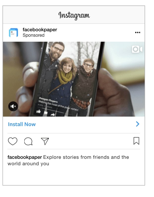 Instagram Mobile App Ads