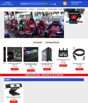 Website máy tính camera Dương Hoàng