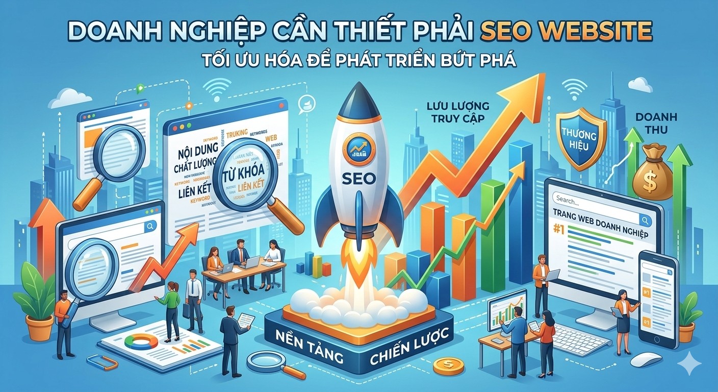 SEO Website là gì? Tại Sao Doanh Nghiệp Cần SEO website ngay hôm nay?