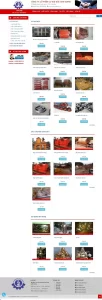 Mẫu website Cơ khí Sơn Giang