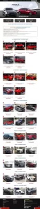Mẫu website bán xe ô tô Mazda